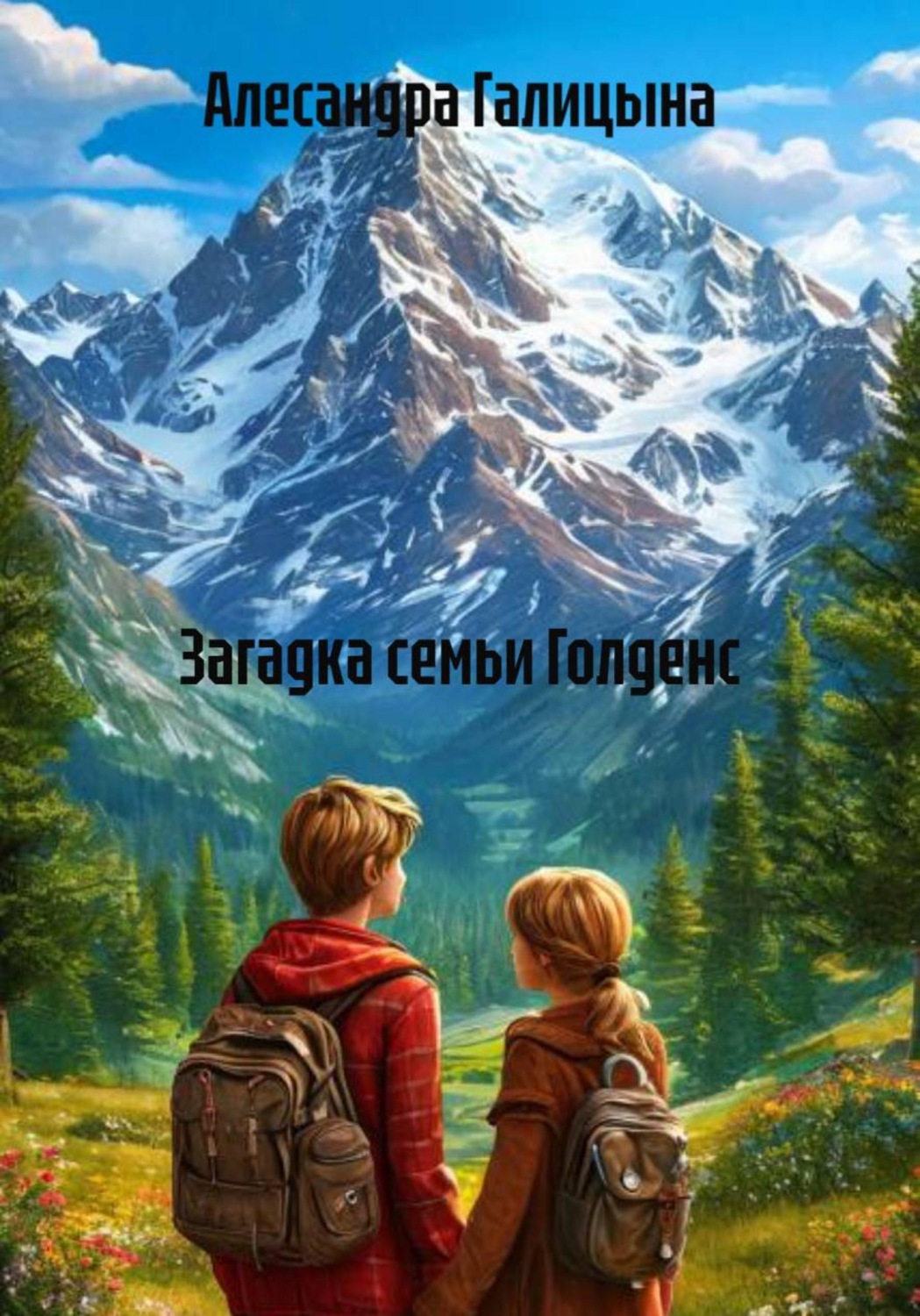Обложка книги «Загадка семьи Голденс»
