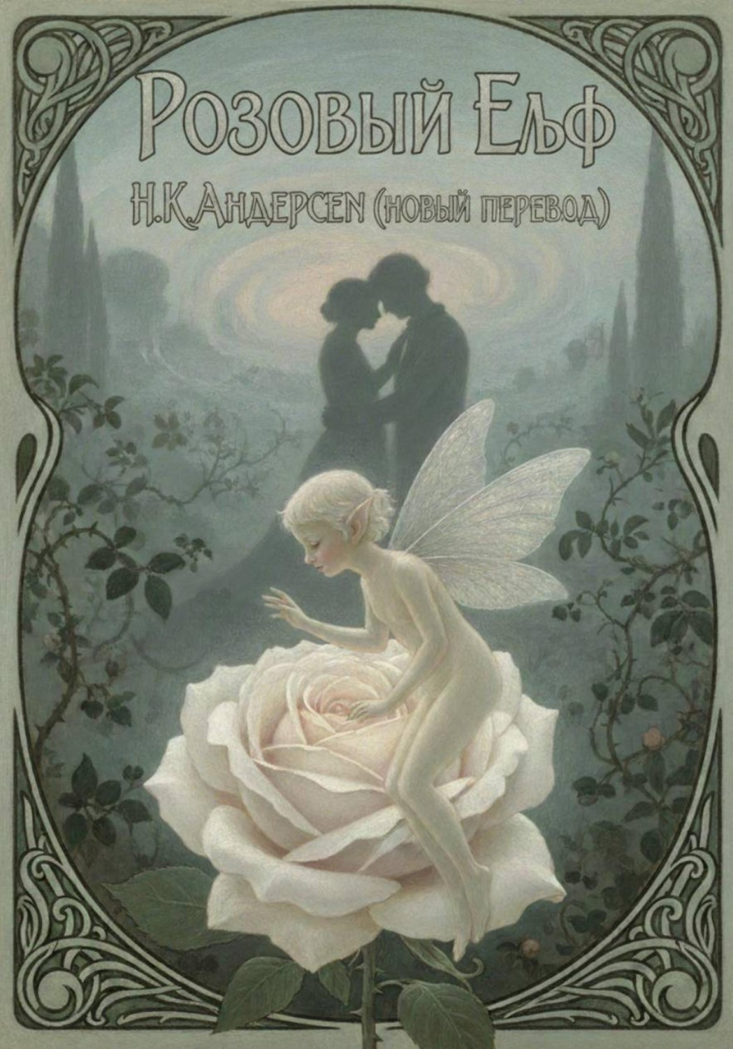Обложка книги «Розовый эльф (новый перевод сказки Г.К.Андерсена)»