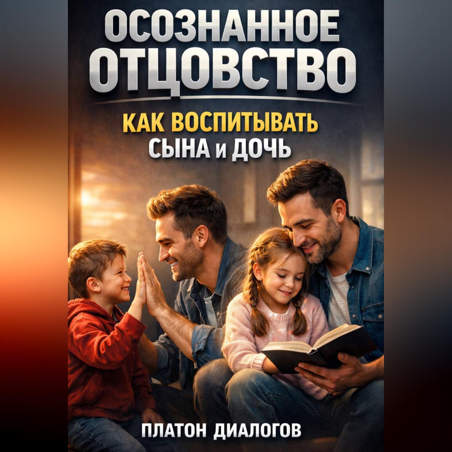 Обложка книги «Осознанное Отцовство. Как Воспитывать Сына и Дочь»