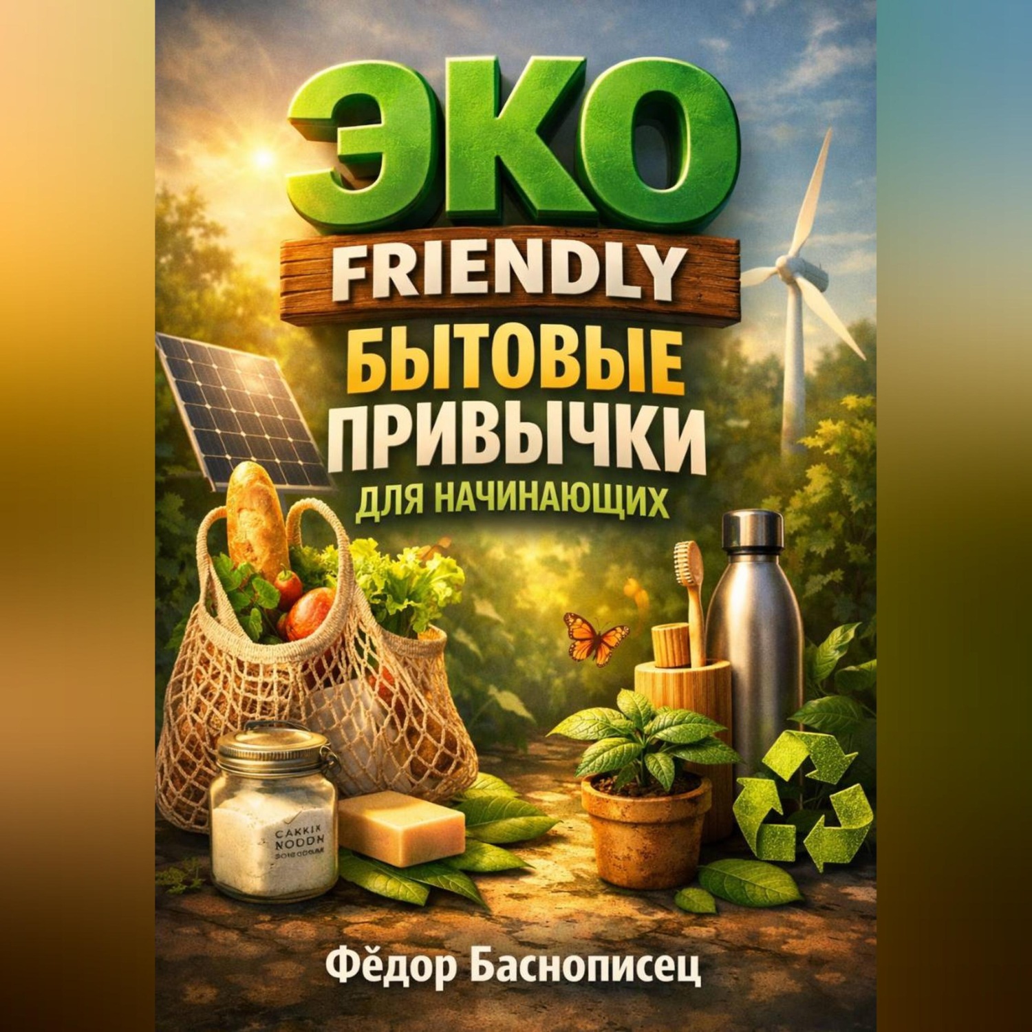 Обложка книги «Эко Friendly. Бытовые Привычки для Начинающих»