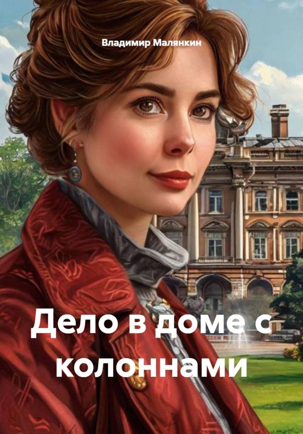 Обложка книги «Дело в доме с колоннами»
