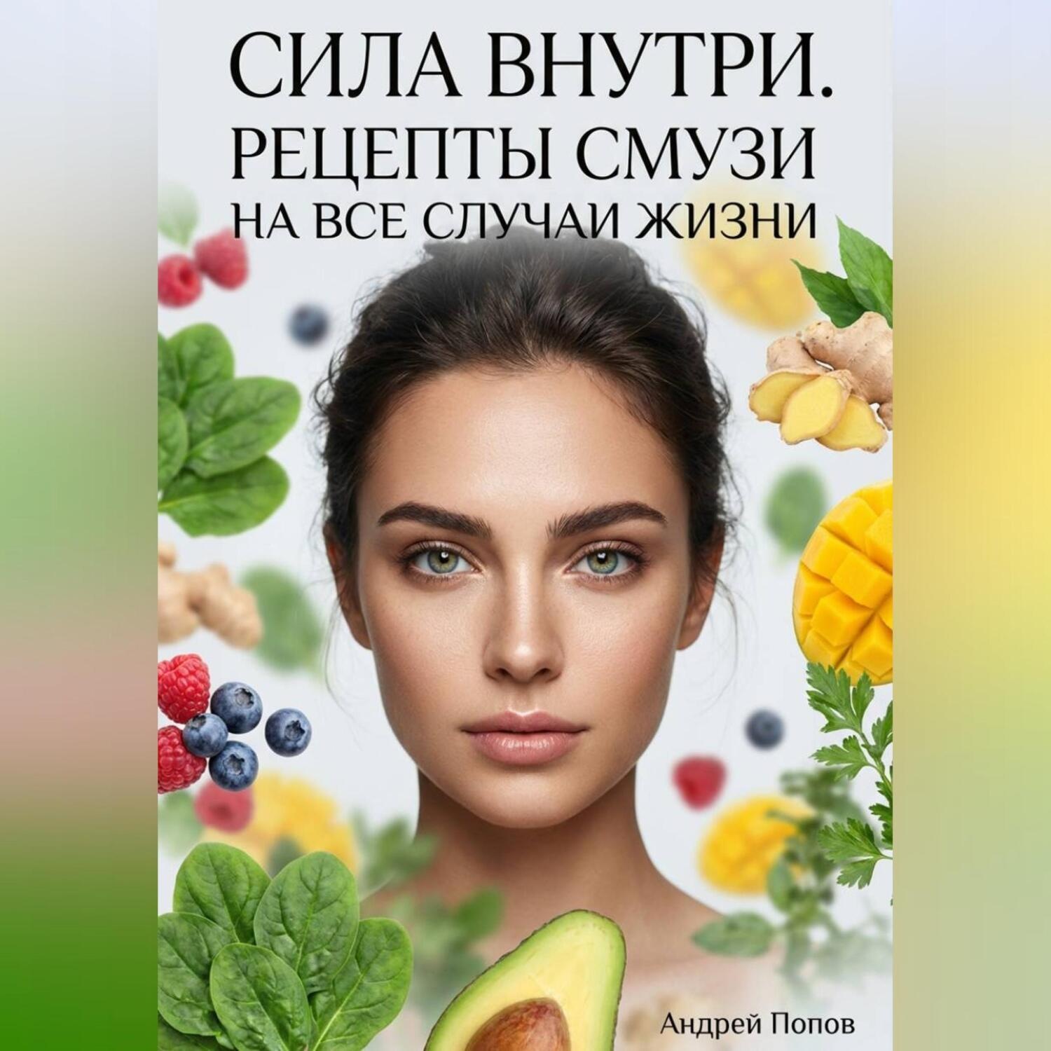 Обложка книги «Сила внутри. Рецепты смузи на все случаи жизни»