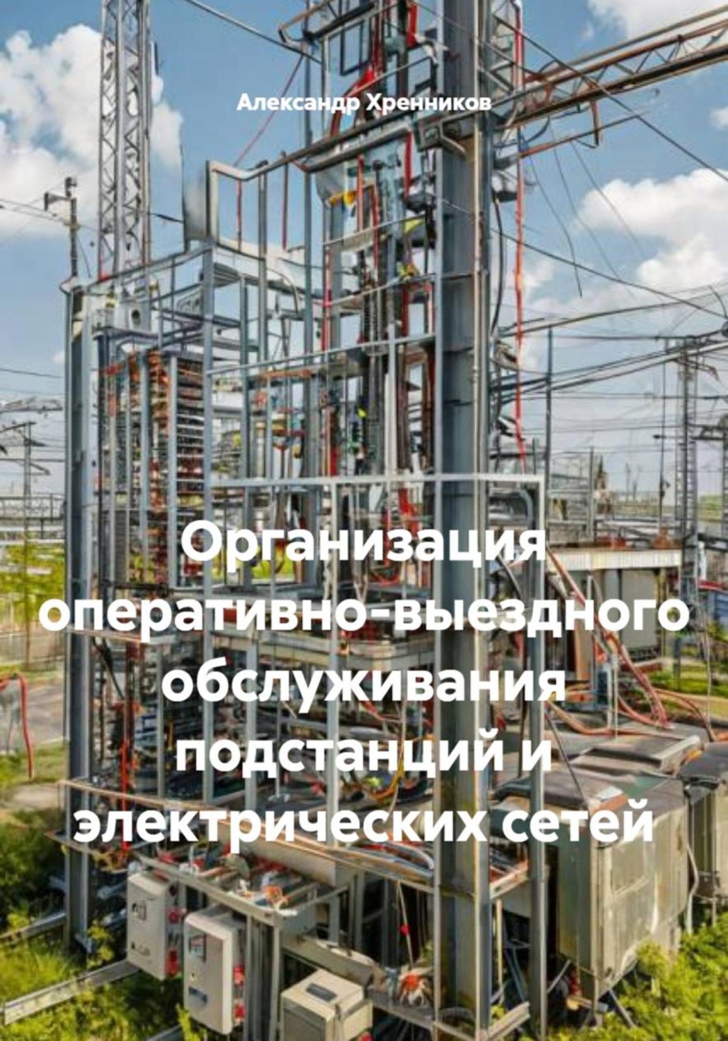 Обложка книги «Организация оперативно-выездного обслуживания подстанций и электрических сетей»