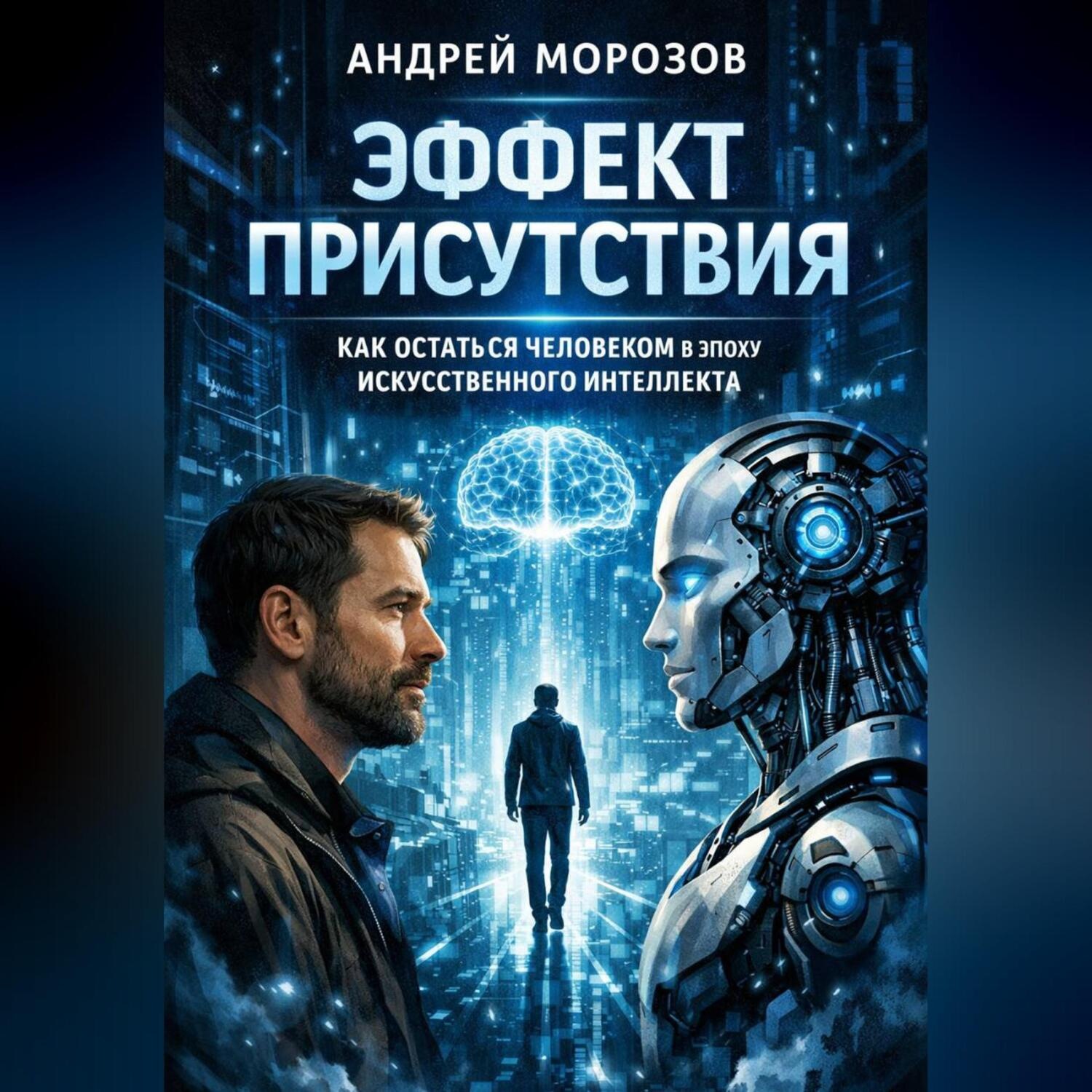 Обложка книги «Эффект присутствия: как остаться человеком в эпоху искусственного интеллекта»