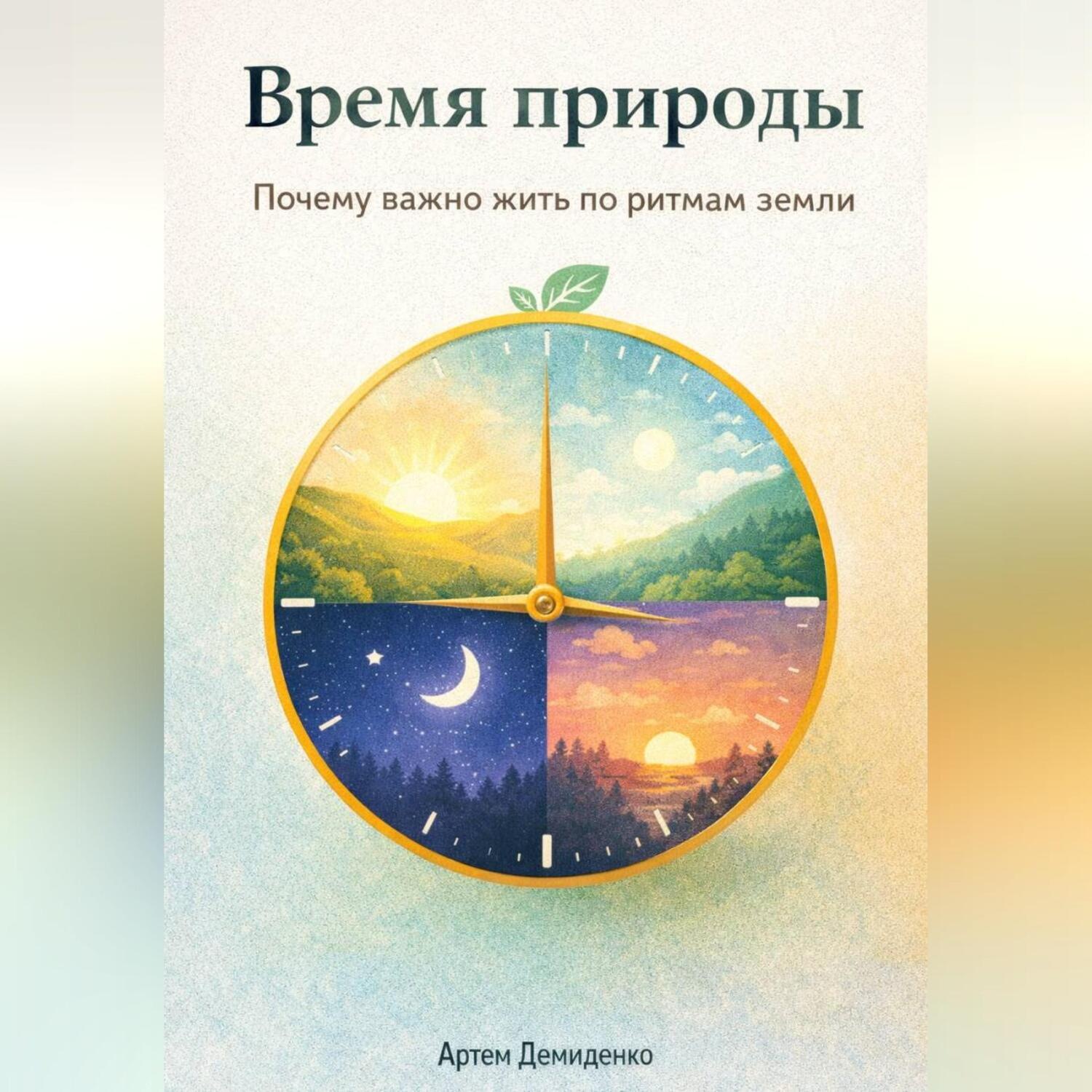 Обложка книги «Время природы: Почему важно жить по ритмам земли»