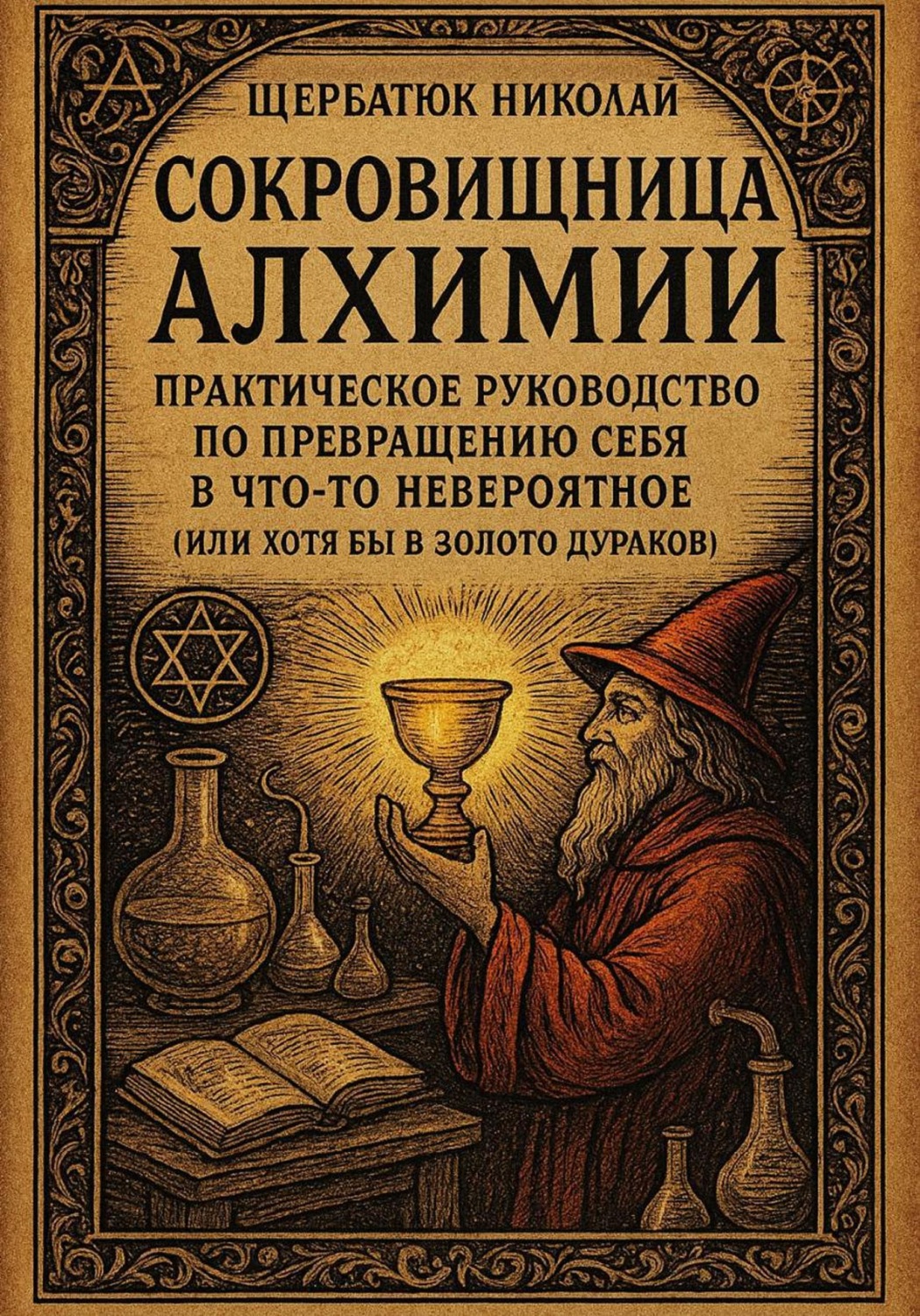 Обложка книги «Сокровищница Алхимии: Практическое Руководство по Превращению Себя в Что-То Невероятное (Или Хотя Бы в Золото Дураков)»