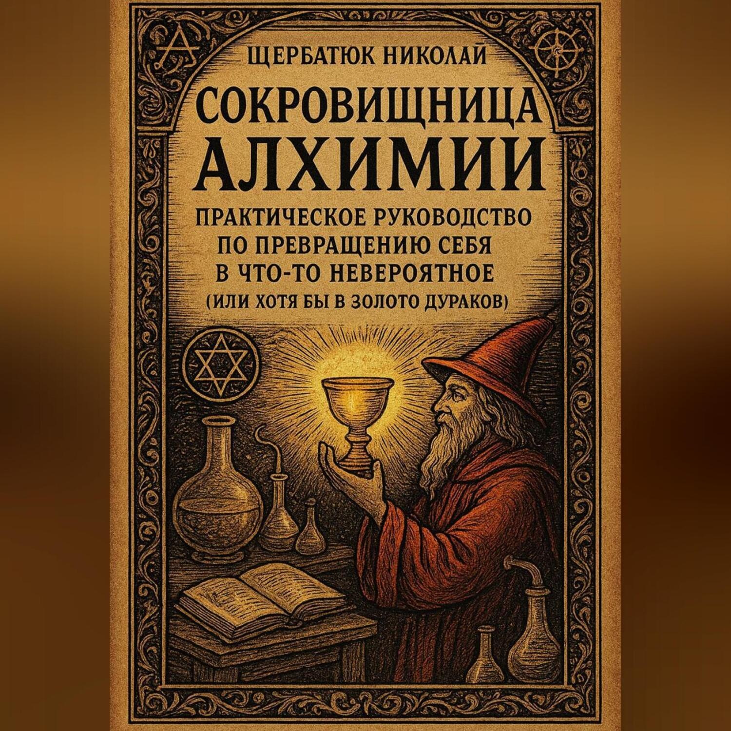 Обложка книги «Сокровищница Алхимии: Практическое Руководство по Превращению Себя в Что-То Невероятное (Или Хотя Бы в Золото Дураков)»