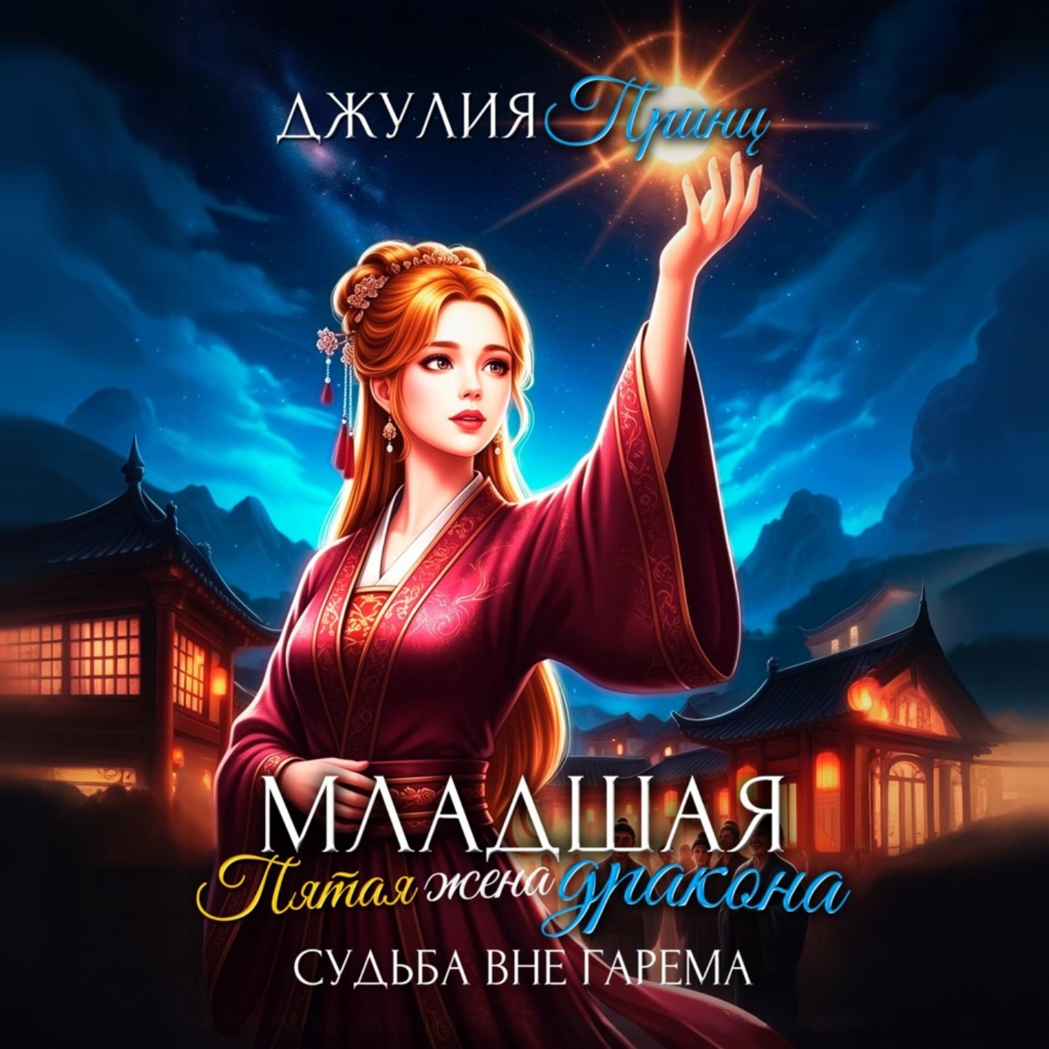 Обложка книги «Младшая пятая жена дракона. Судьба вне гарема»