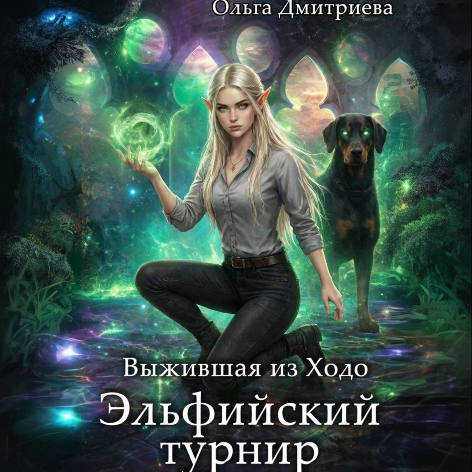 Обложка книги «Выжившая из Ходо. Эльфийский турнир»