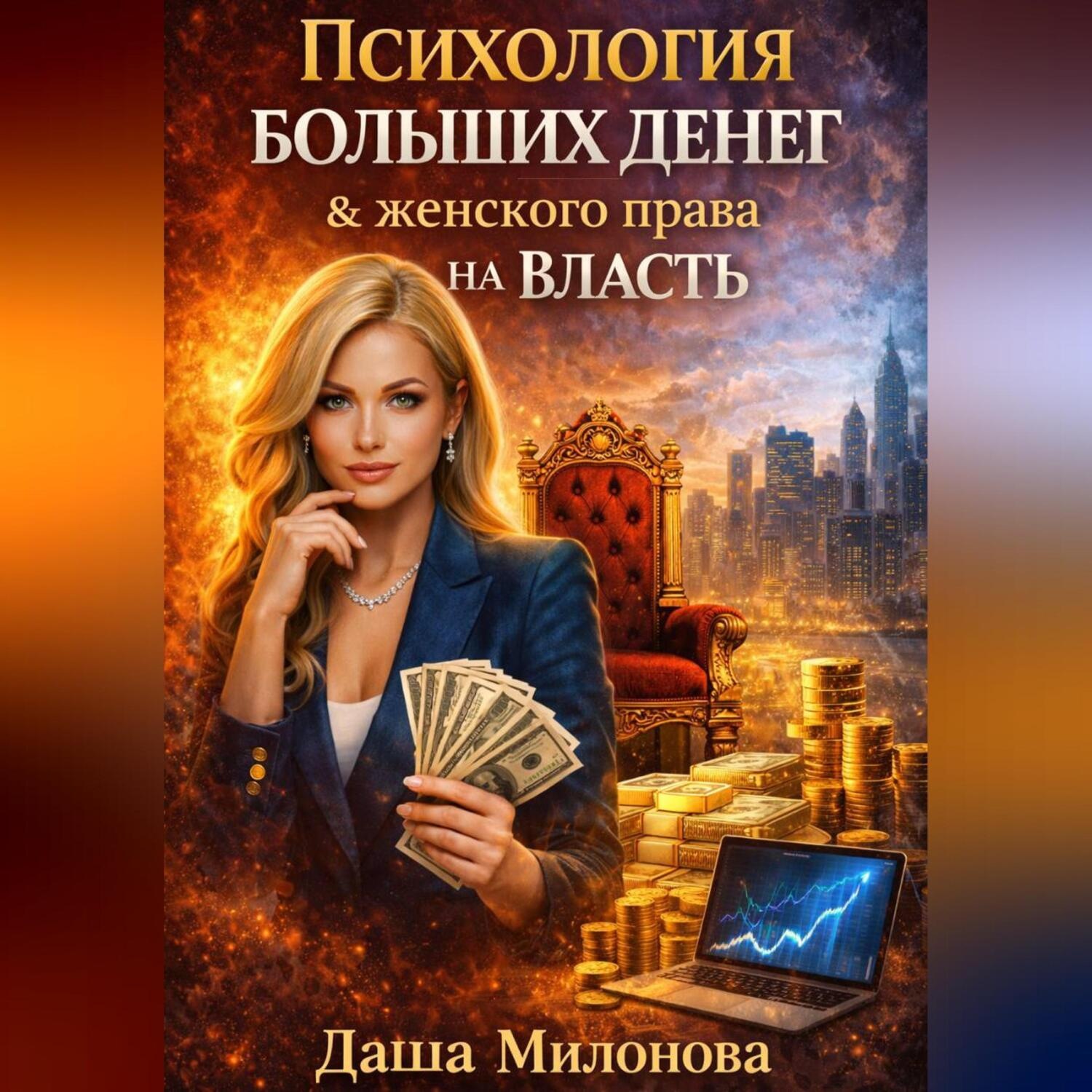 Обложка книги «Психология больших денег и женского права на власть»