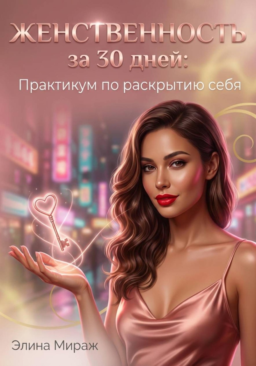 Обложка книги «Женственность за 30 дней: Практикум по раскрытию себя»