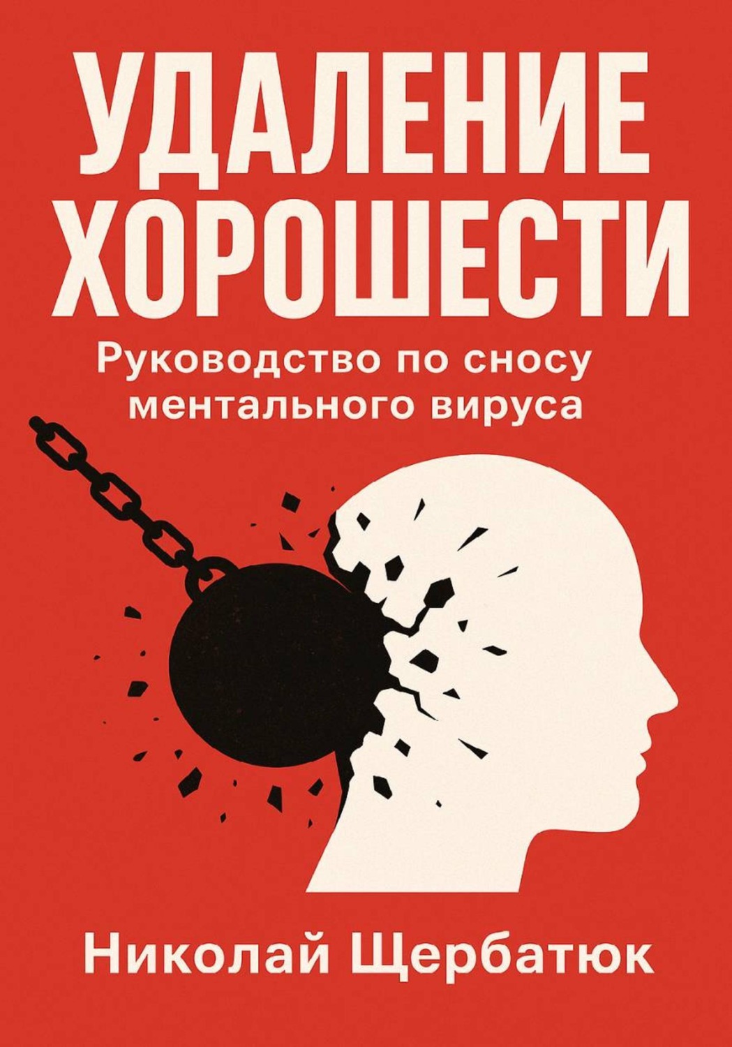 Обложка книги «Удаление Хорошести: Руководство по сносу ментального вируса»