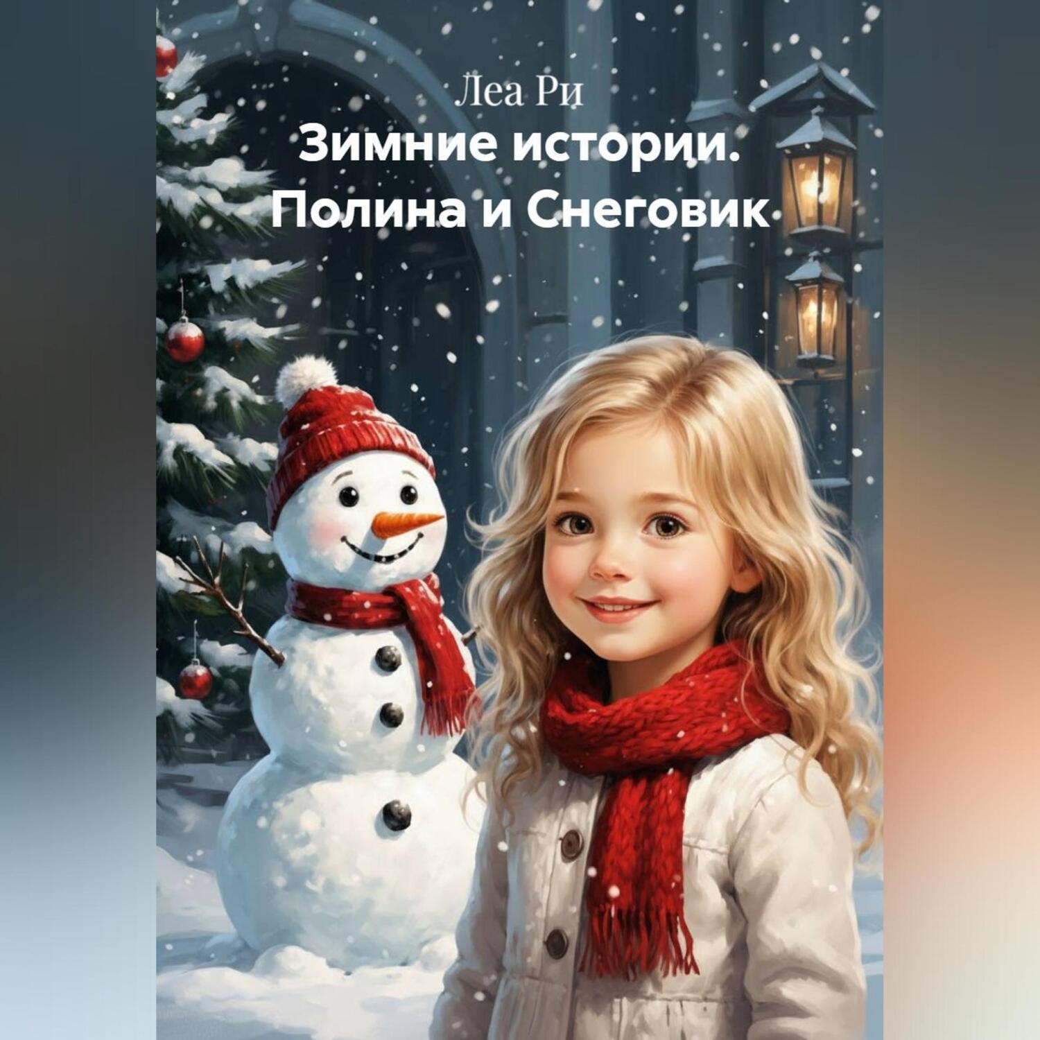 Обложка книги «Зимние истории. Полина и Снеговик»