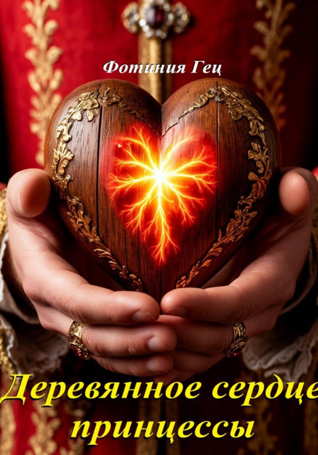 Обложка книги «Деревянное сердце принцессы»