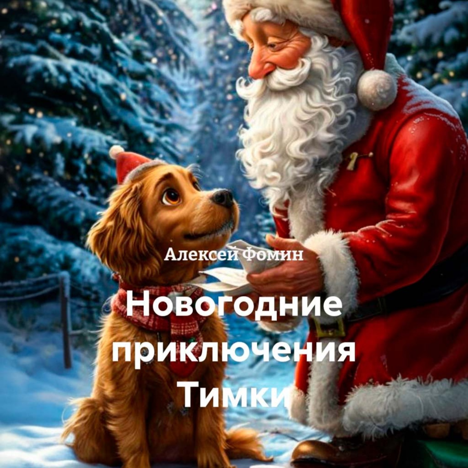 Обложка книги «Новогодние приключения Тимки»