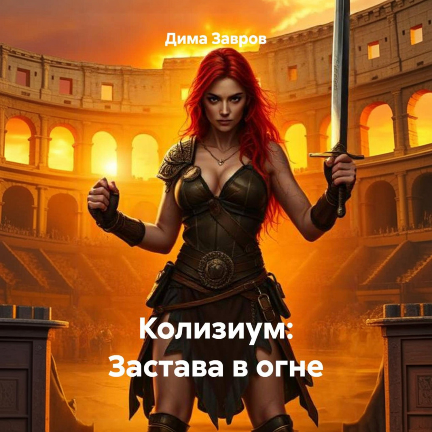 Обложка книги «Колизиум: Застава в огне»