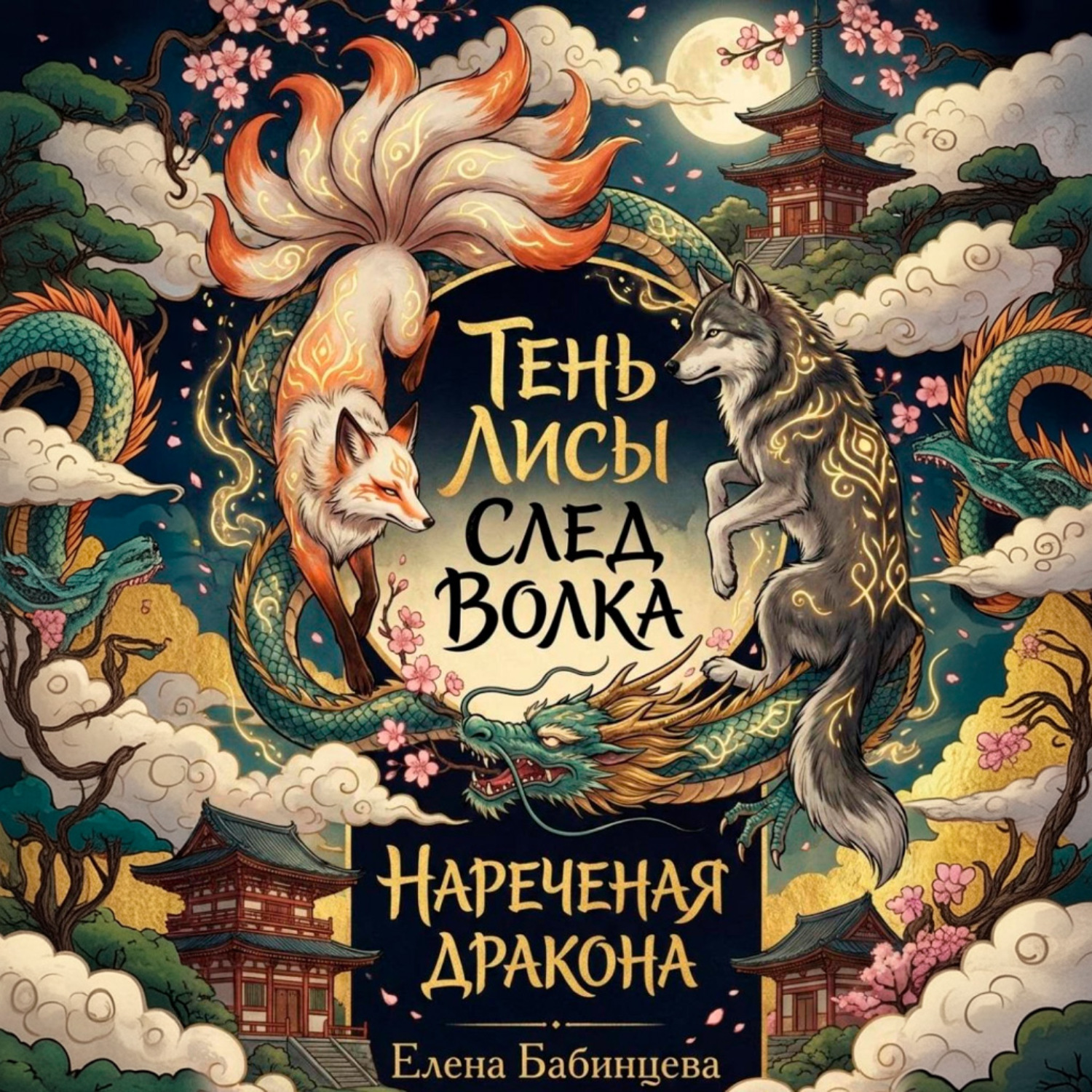 Обложка книги «Тень Лисы, След Волка. Нареченая дракона. Часть 2»