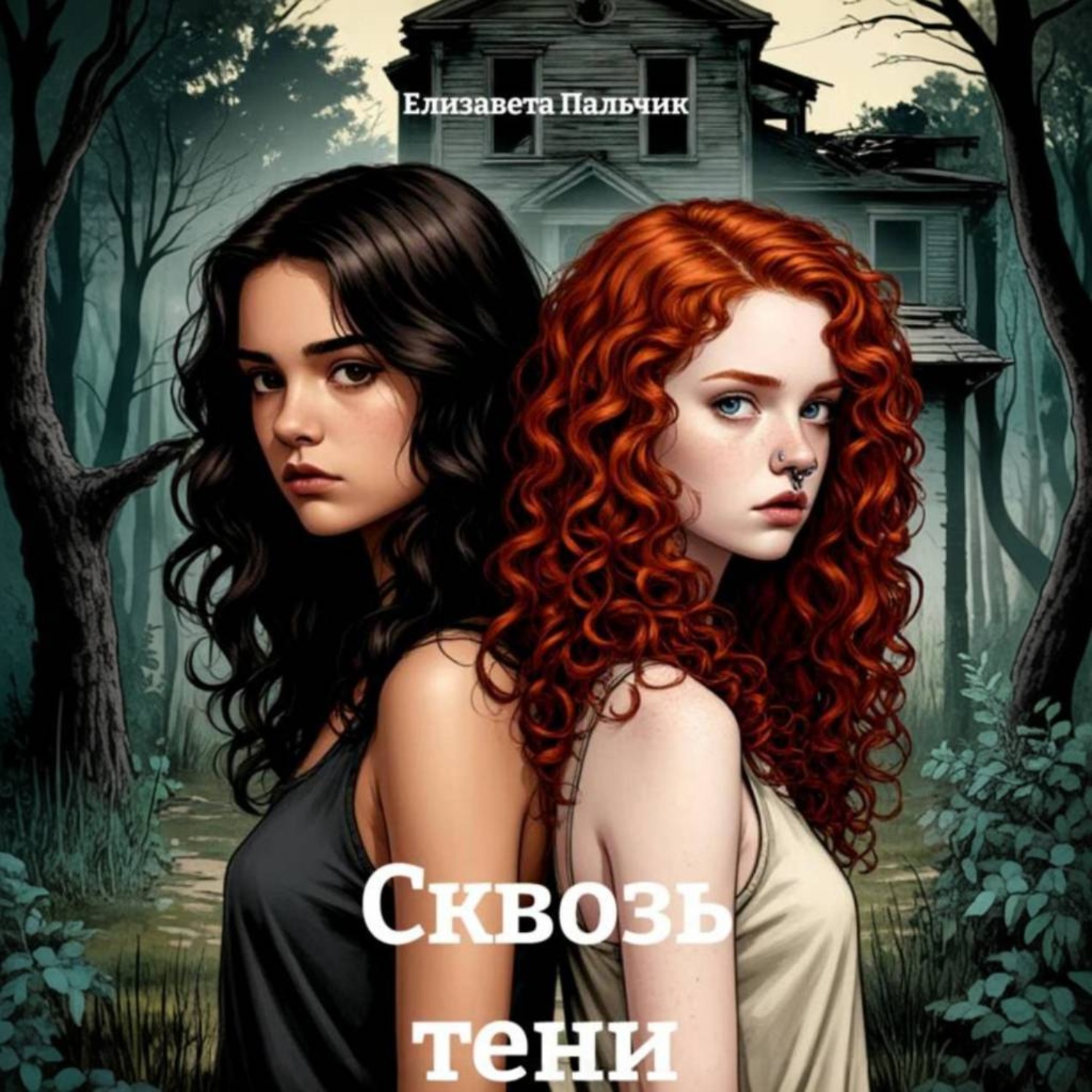 Обложка книги «Сквозь тени»