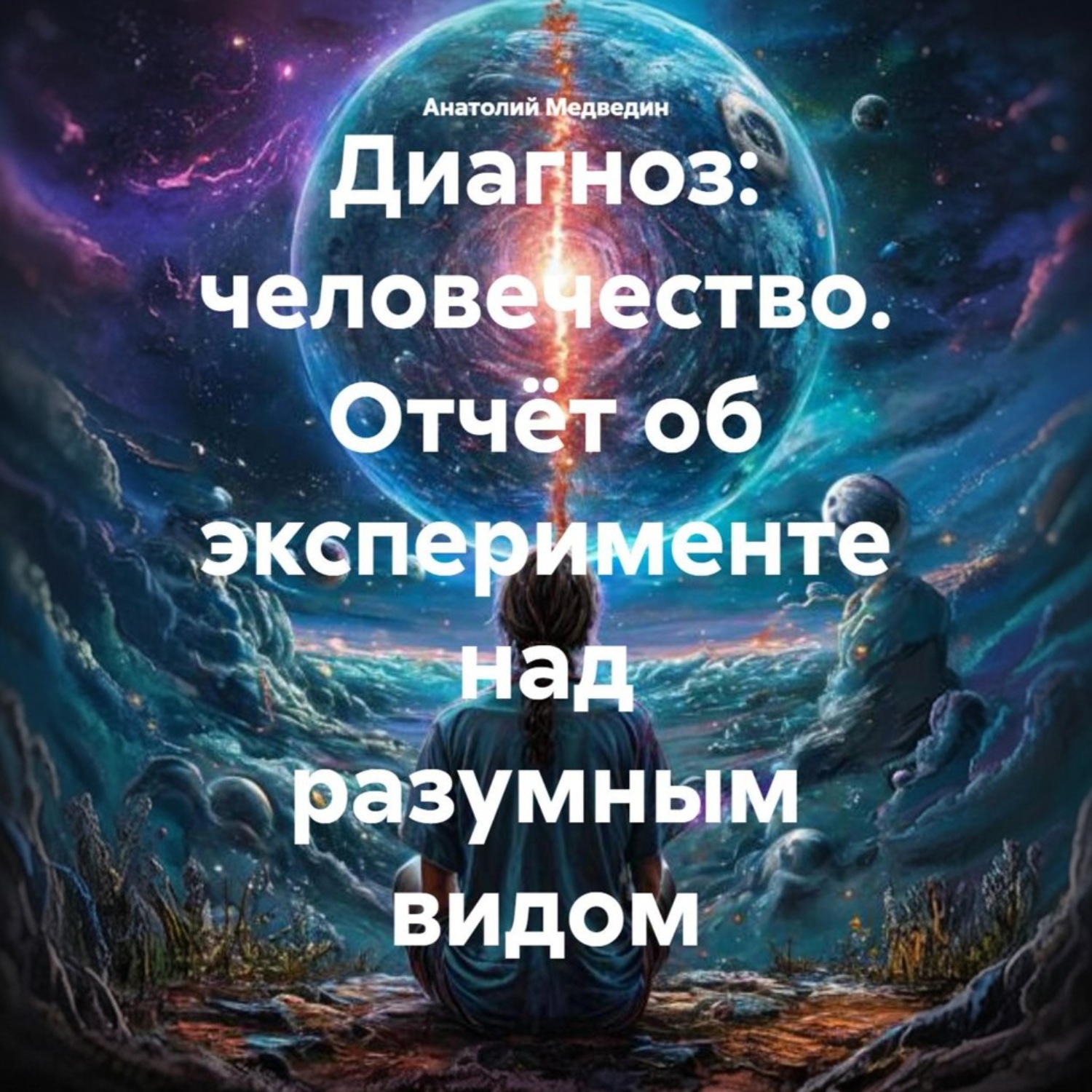 Обложка книги «Диагноз: человечество. Отчёт об эксперименте над разумным видом»