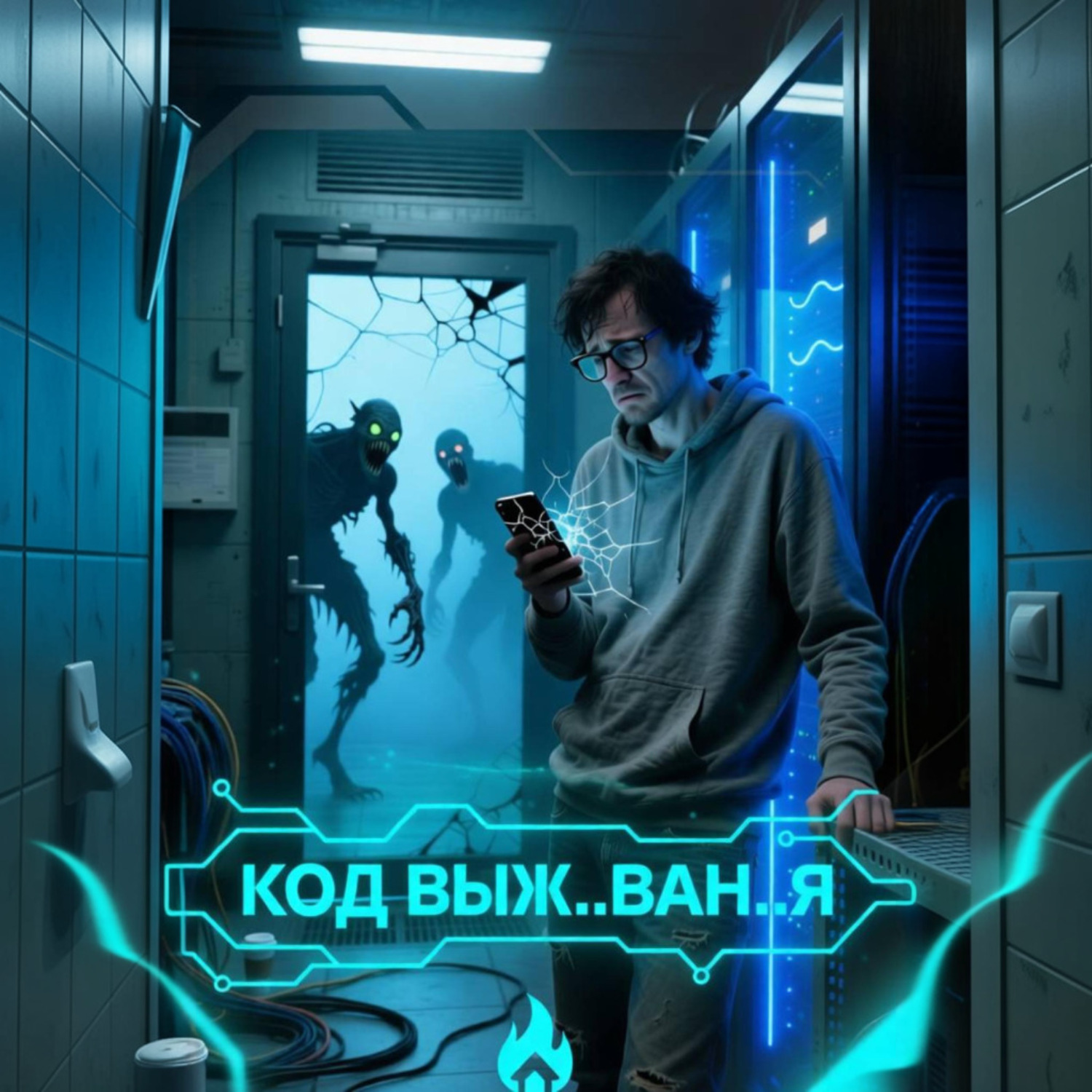 Обложка книги «КОД ВЫЖ..ВАН..Я»