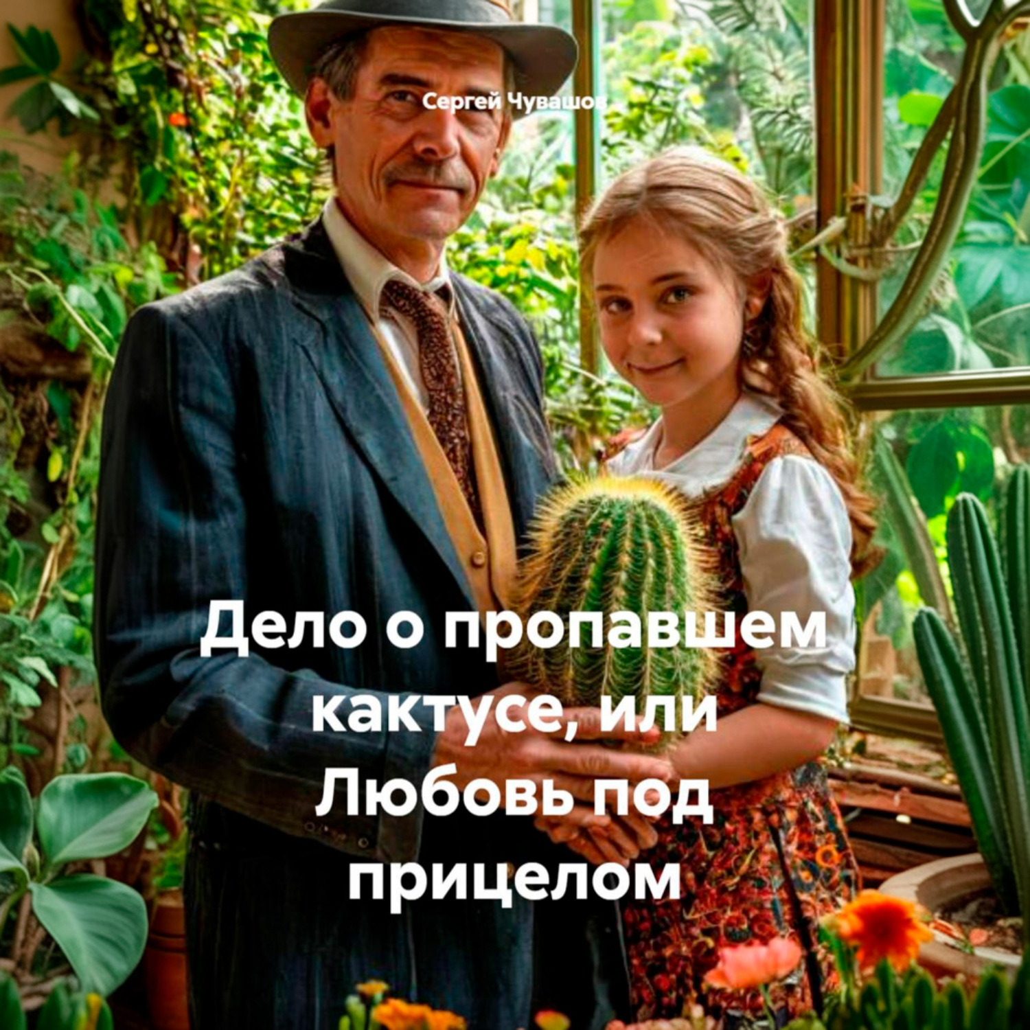 Обложка книги «Дело о пропавшем кактусе, или Любовь под прицелом»