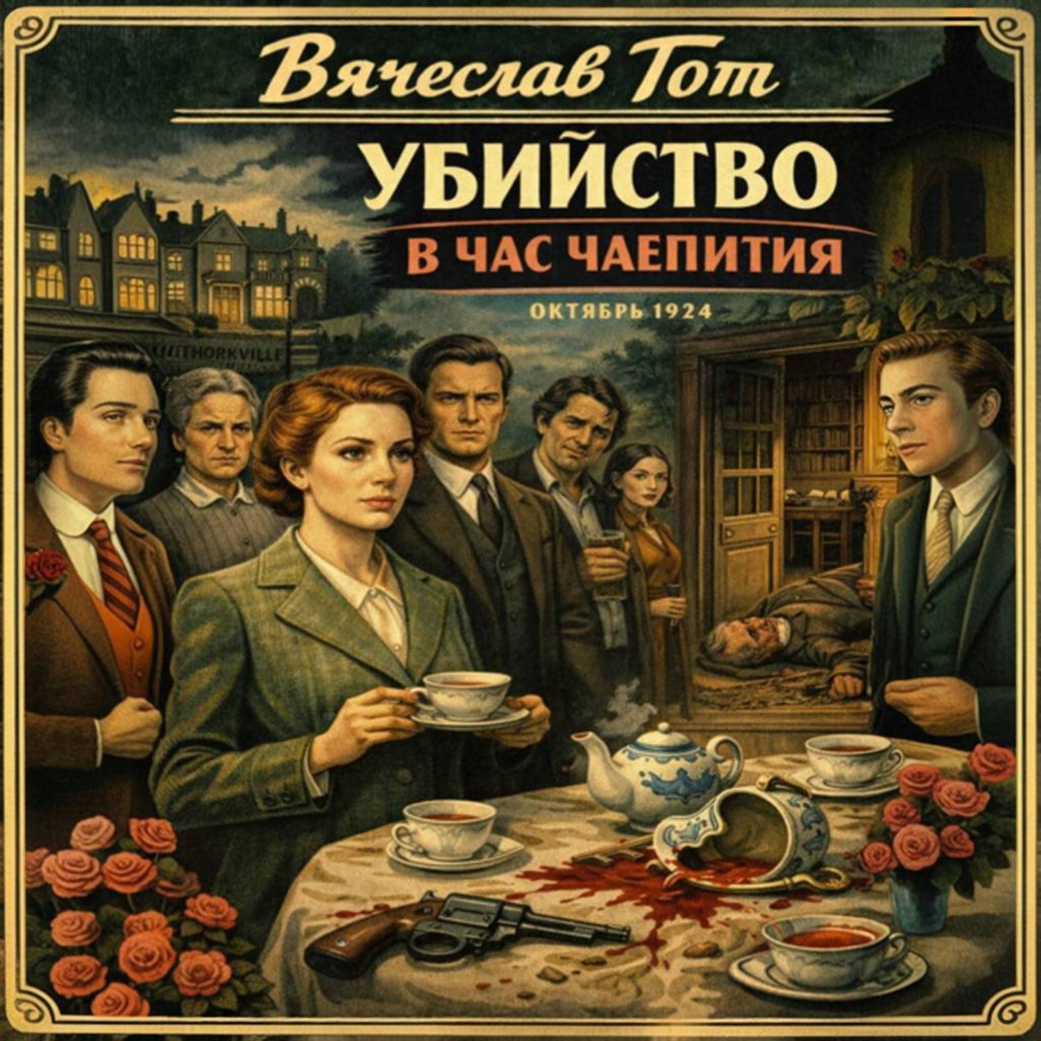 Обложка книги «Убийство в час чаепития»