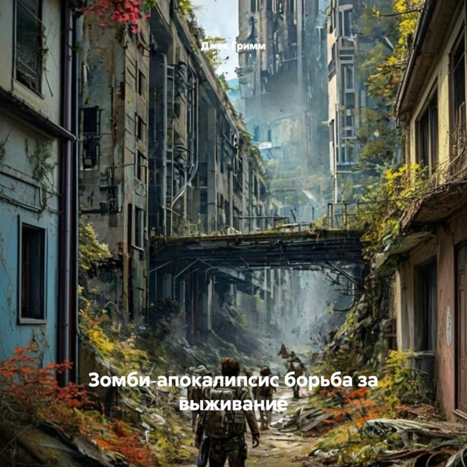 Обложка книги «Зомби‑апокалипсис борьба за выживание»