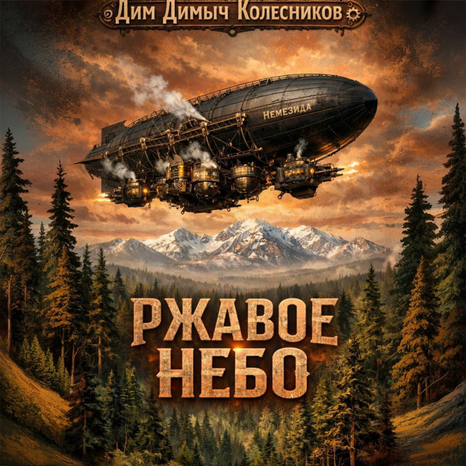 Обложка книги «Ржавое небо»