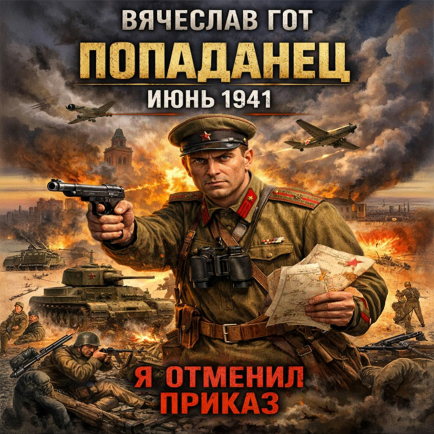 Обложка книги «Попаданец. Июнь 1941. Я отменил приказ»