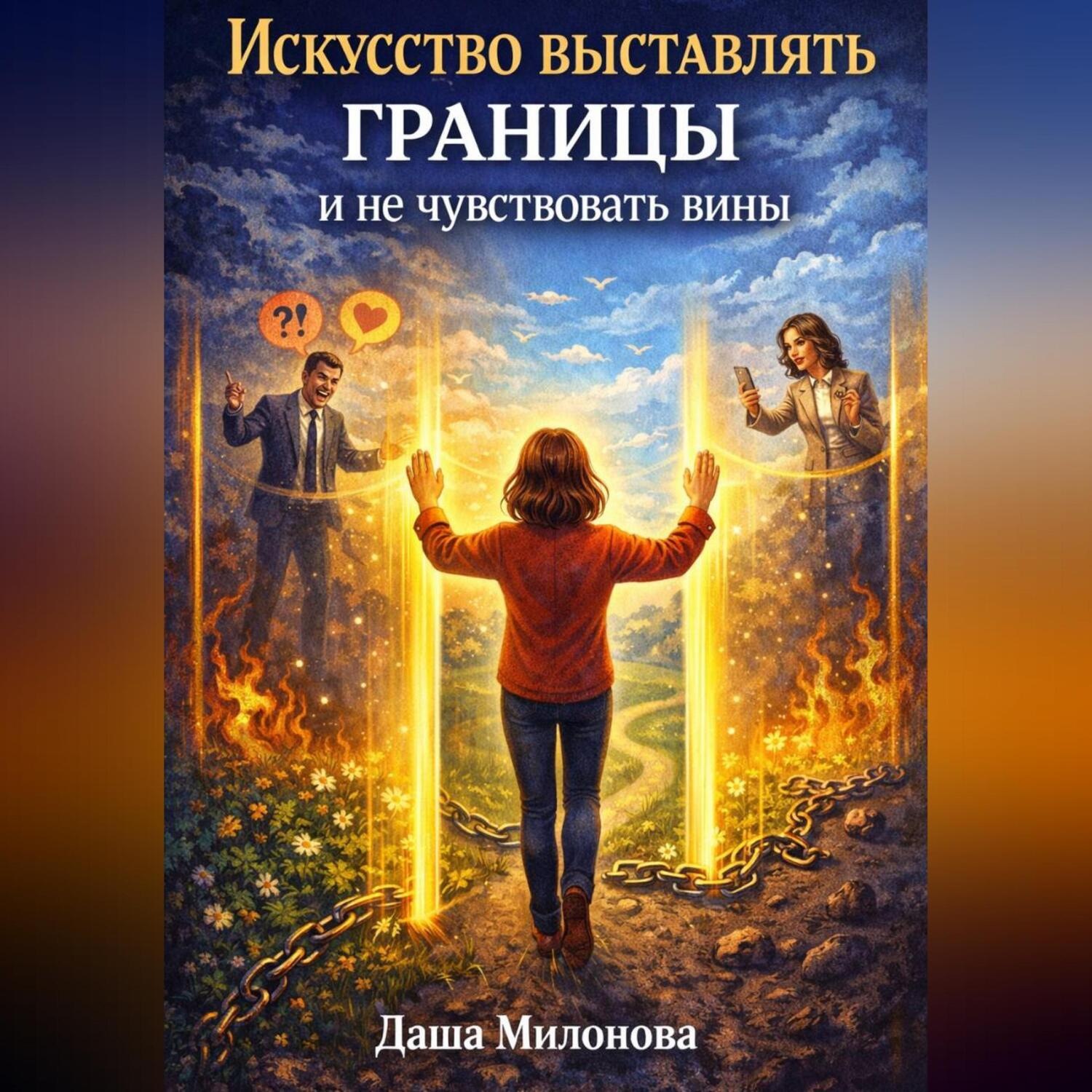 Обложка книги «Искусство выставлять границы и не чувствовать вины»