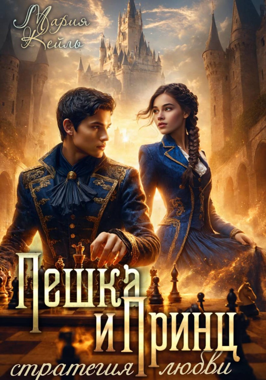 Обложка книги «Пешка и Принц: стратегия любви»