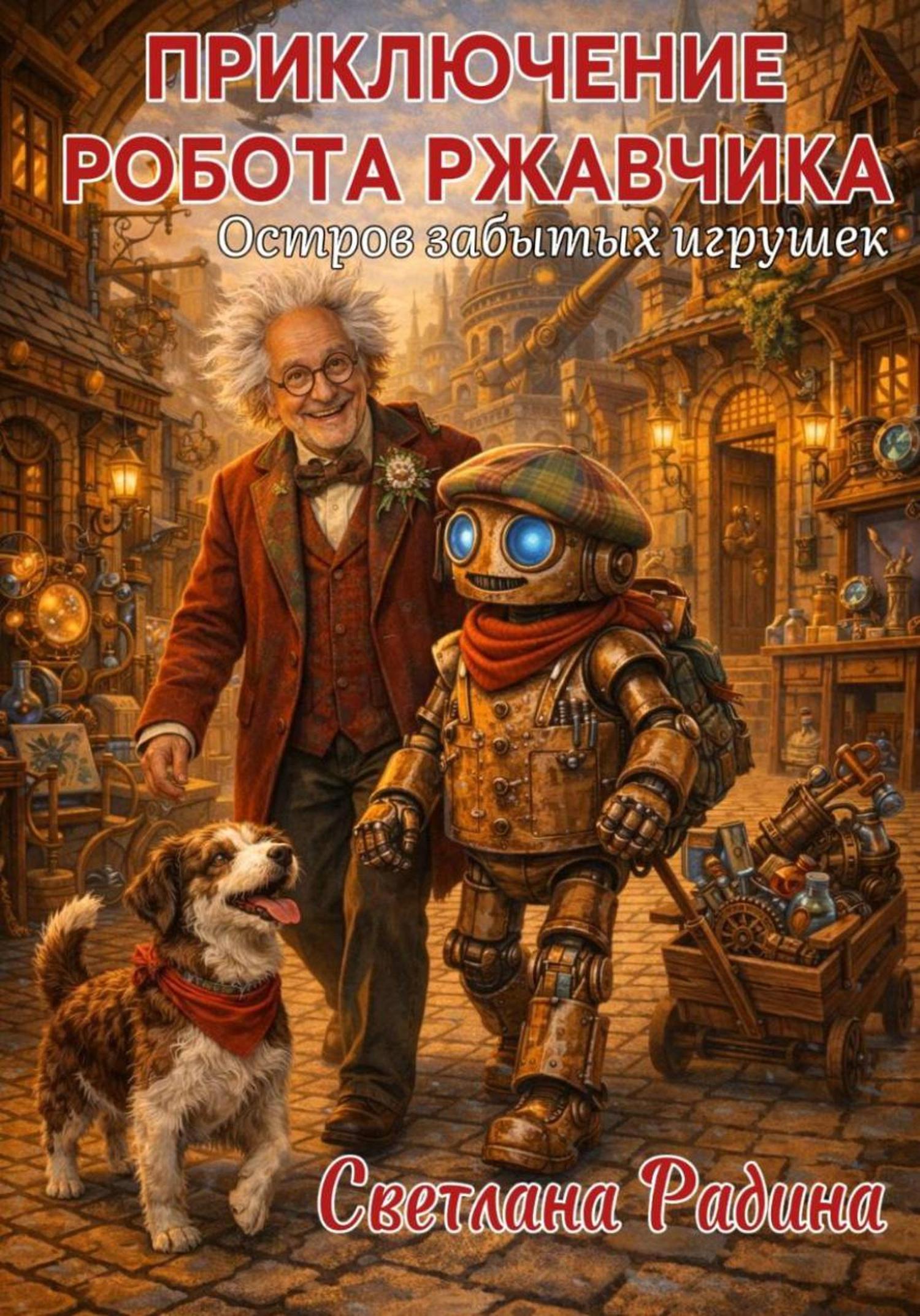 Обложка книги «Приключения робота Ржавчика: Остров забытых игрушек»