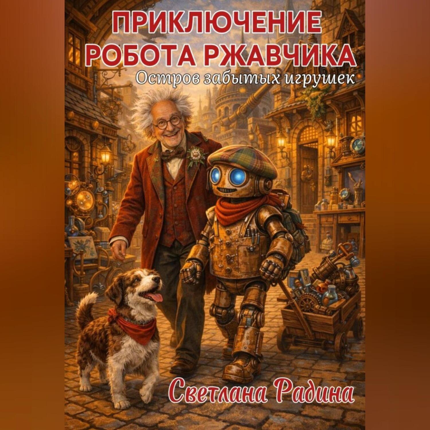 Обложка книги «Приключения робота Ржавчика»