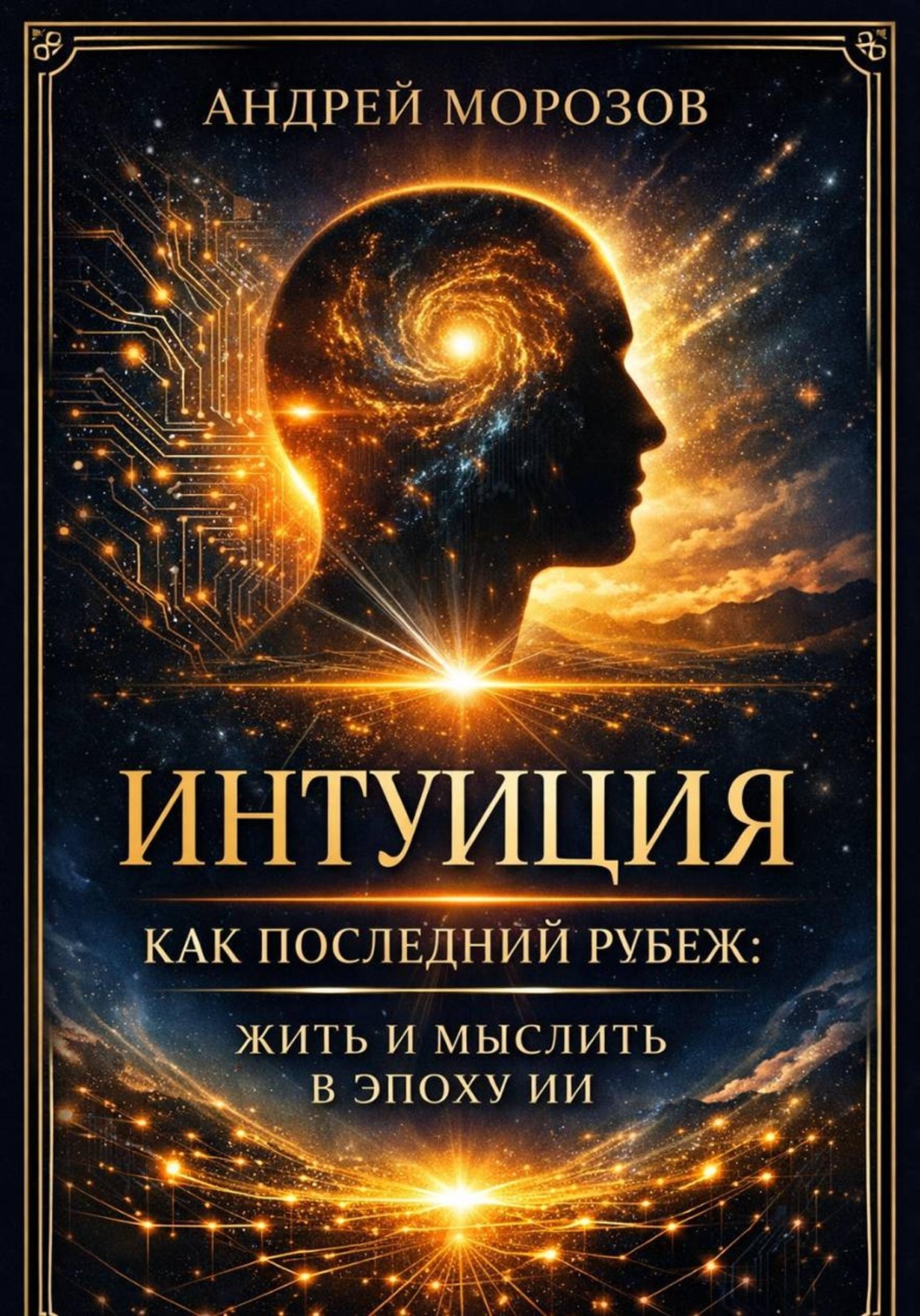 Обложка книги «Интуиция как последний рубеж: жить и мыслить в эпоху ИИ»