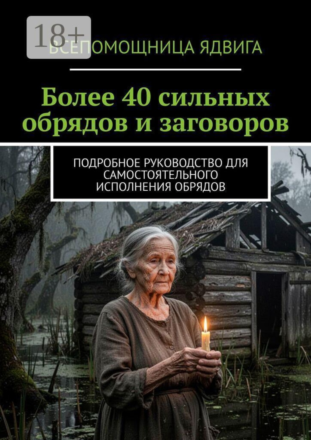 Обложка книги «Более 40 сильных обрядов и заговоров. Подробное руководство для самостоятельного исполнения обрядов»
