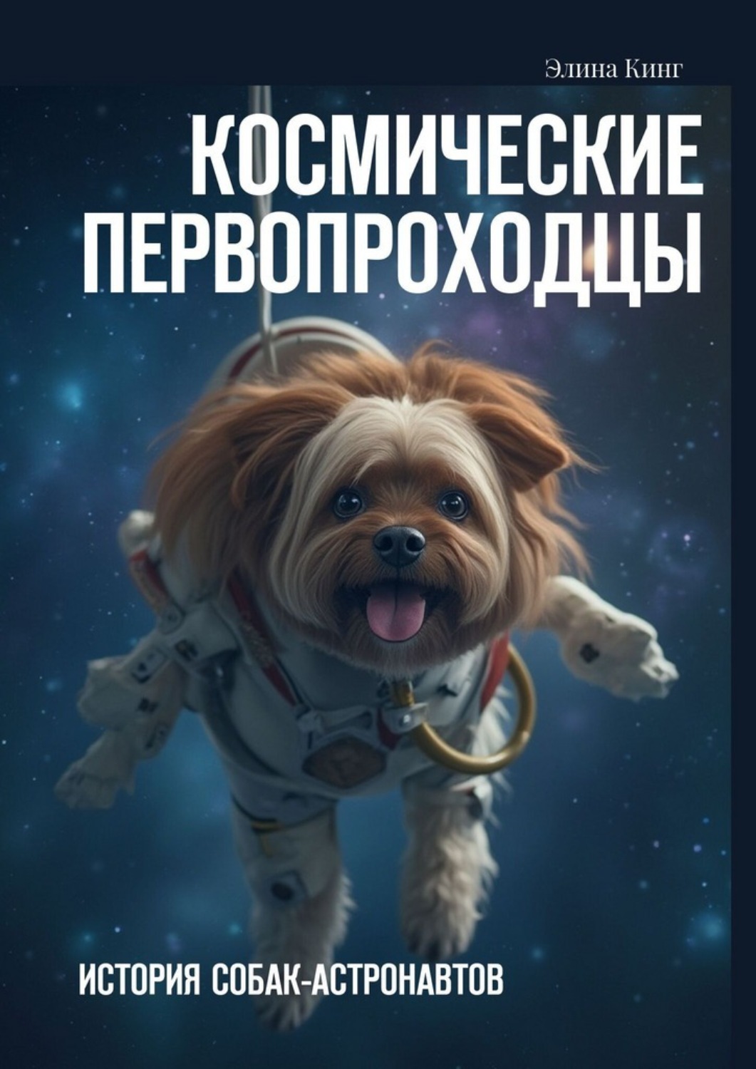 Обложка книги «Космические первопроходцы. История собак-астронавтов»
