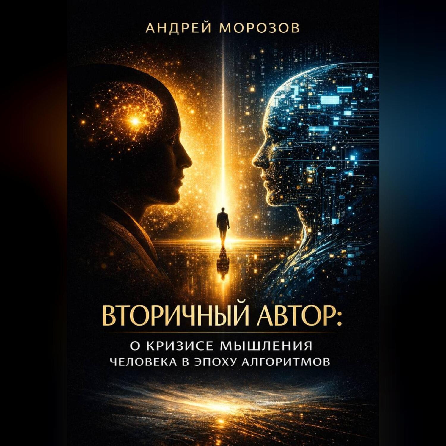 Обложка книги «Вторичный автор: о кризисе мышления человека в эпоху алгоритмов»