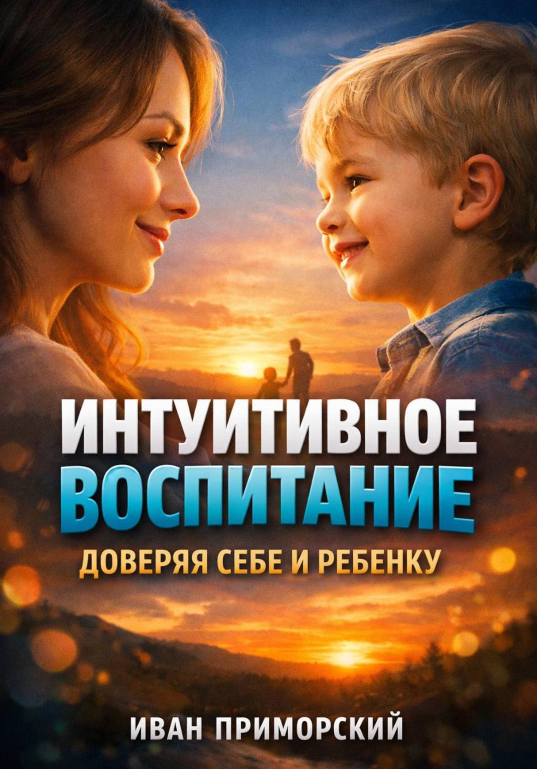 Обложка книги «Интуитивное Воспитание. Доверяя Себе и Ребенку»