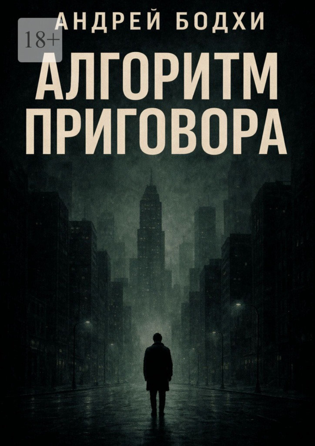 Обложка книги «Алгоритм приговора»