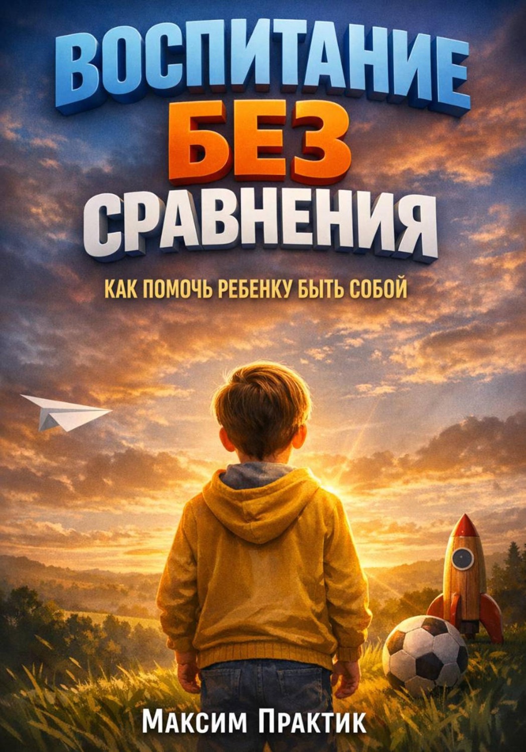 Обложка книги «Воспитание Без Сравнения. Как Помочь Ребенку Быть Собой»