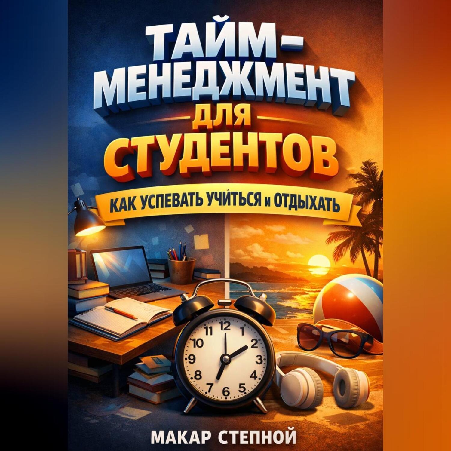Обложка книги «Тайм Менеджмент для Студентов Как Успевать Учиться и Отдыхать»