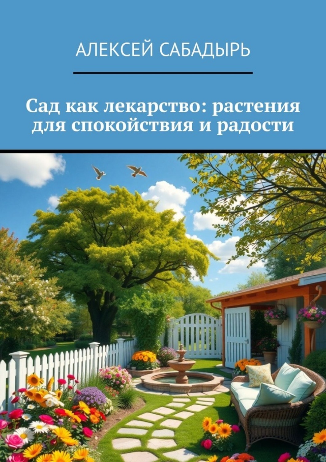 Обложка книги «Сад как лекарство: растения для спокойствия и радости»
