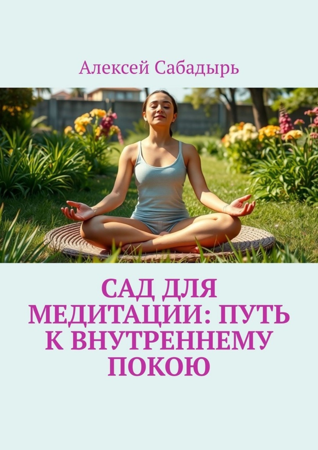 Обложка книги «Сад для медитации: путь к внутреннему покою»