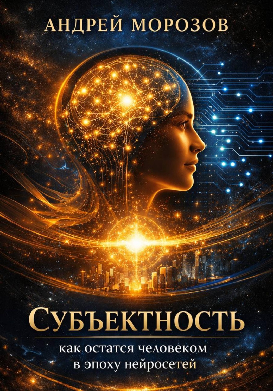 Обложка книги «Субъектность: как остаться человеком в эпоху нейросетей»