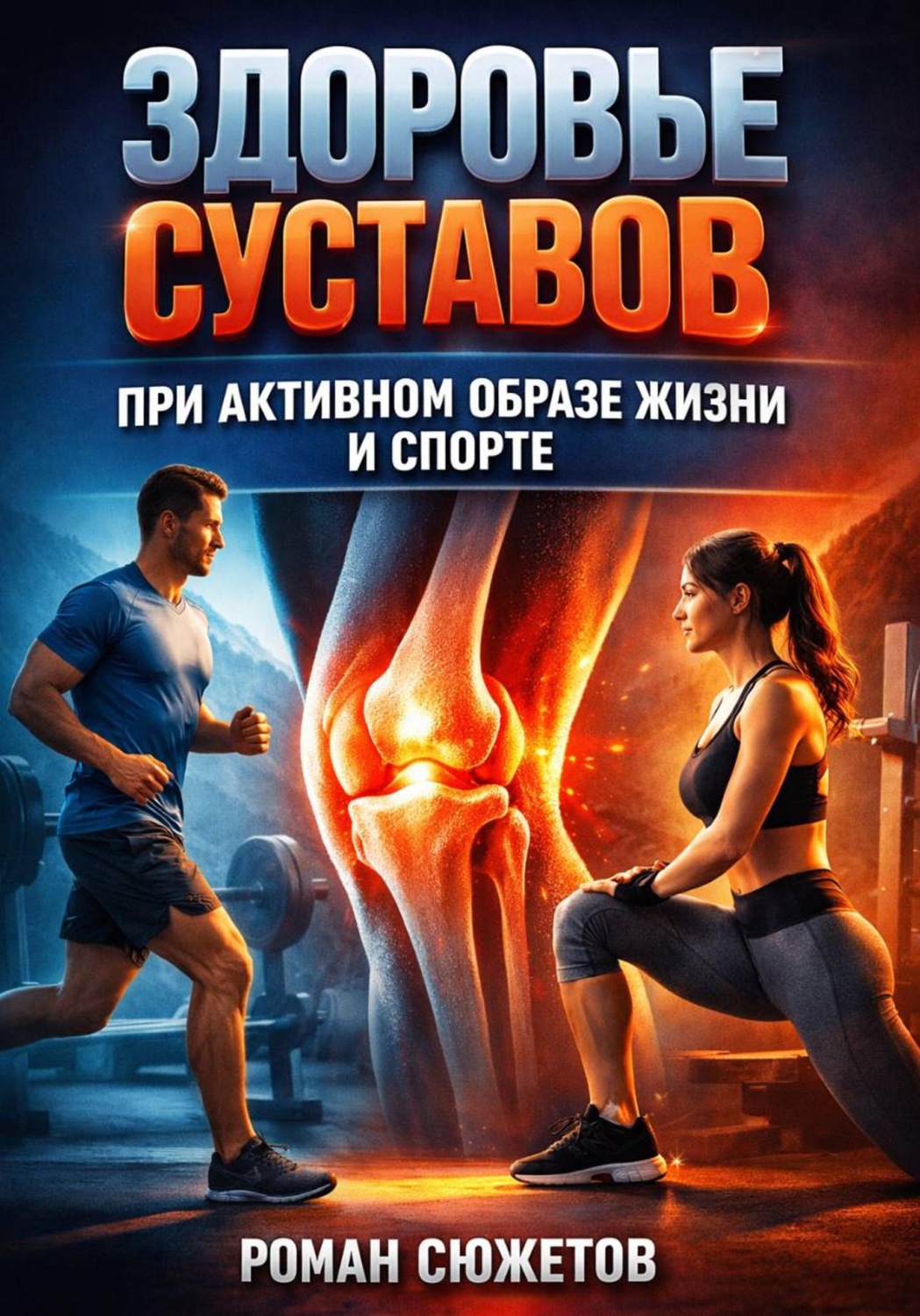 Обложка книги «Здоровье Суставов при Активном Образе Жизни и Спорте»