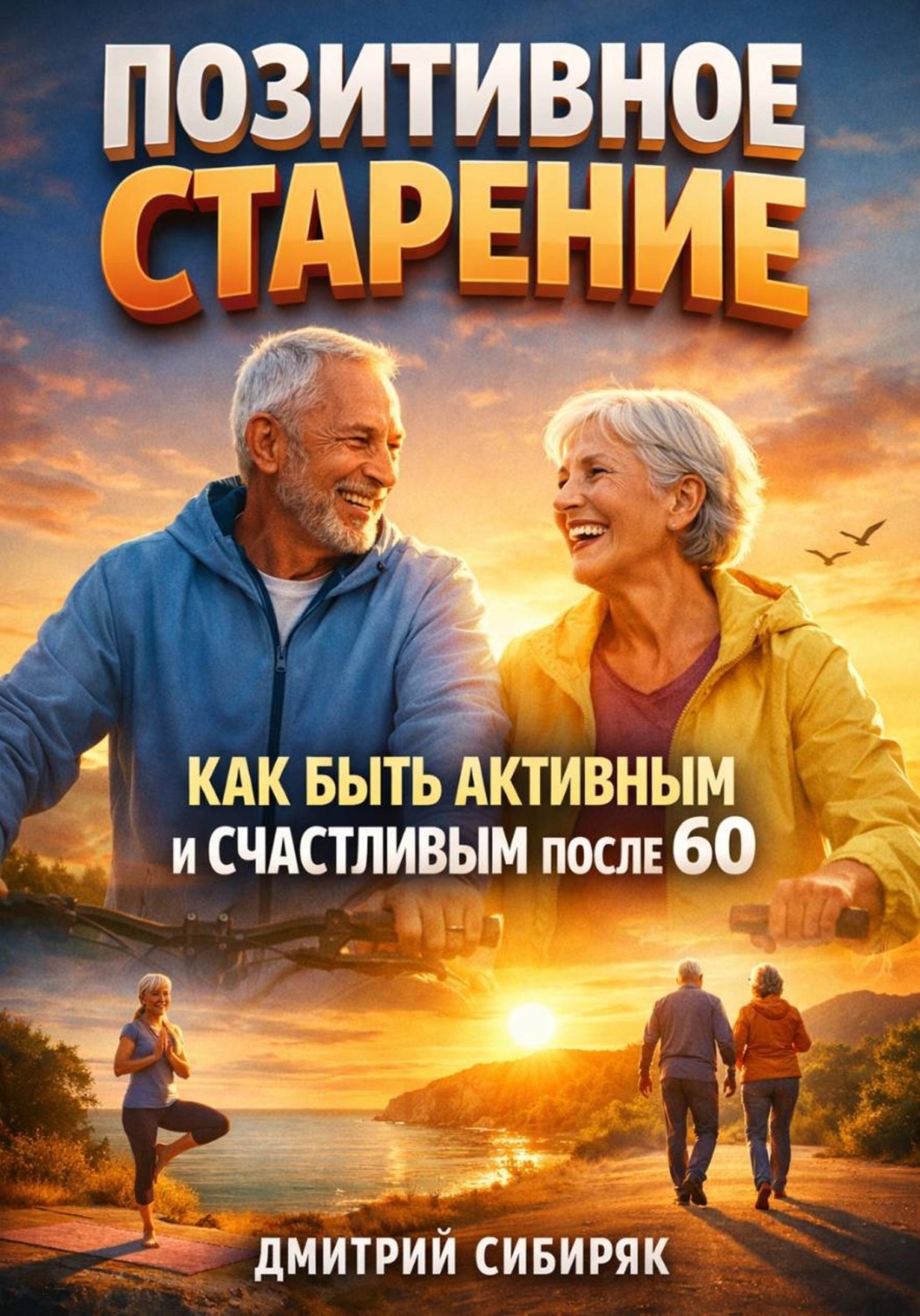 Обложка книги «Позитивное Старение. Как Быть Активным и Счастливым после 60»