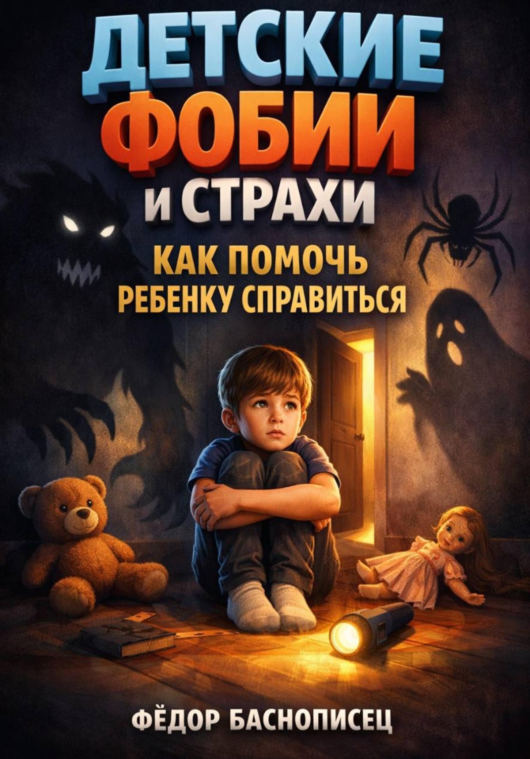 Обложка книги «Детские Фобии и Страхи. Как Помочь Ребенку Справиться»