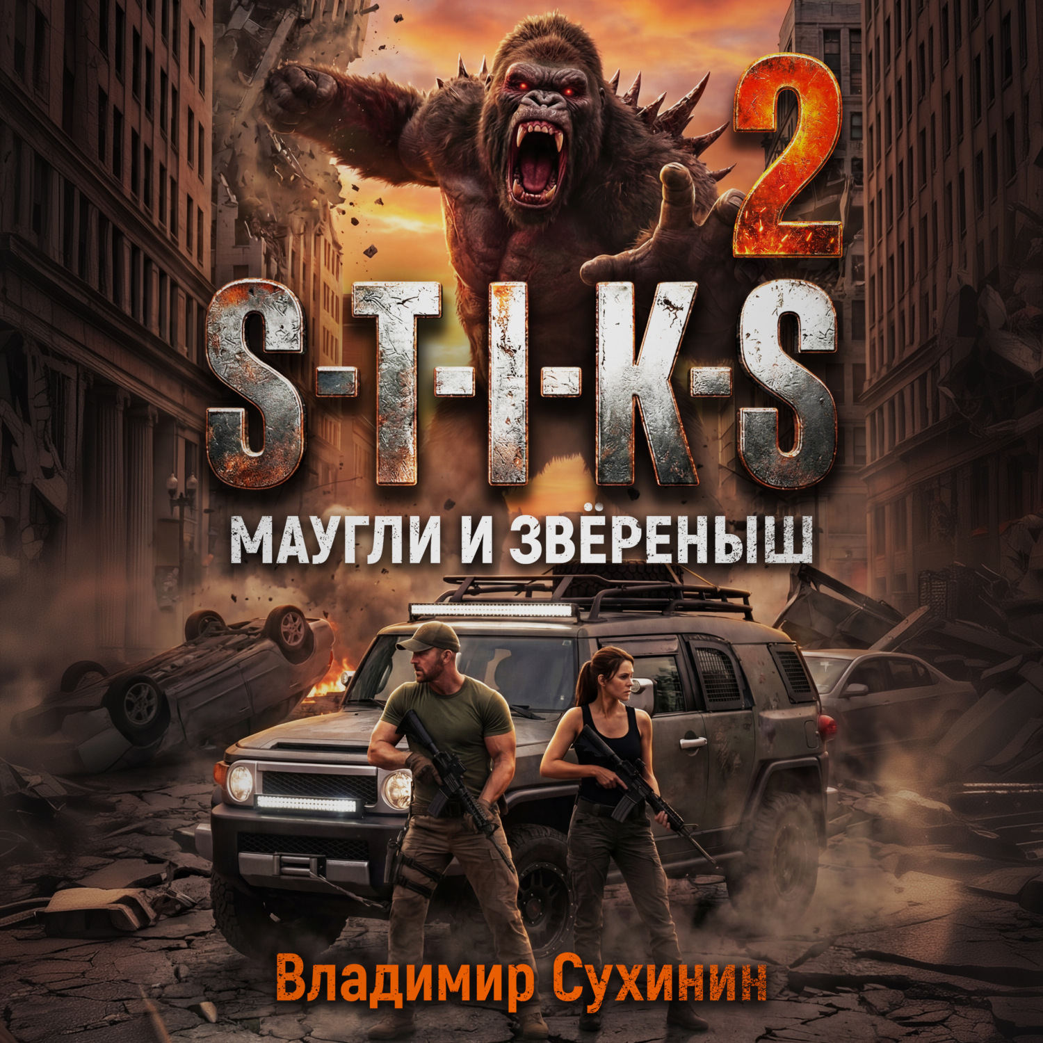 Обложка книги «S-T-I-K-S – 2. Маугли и Зверёныш»