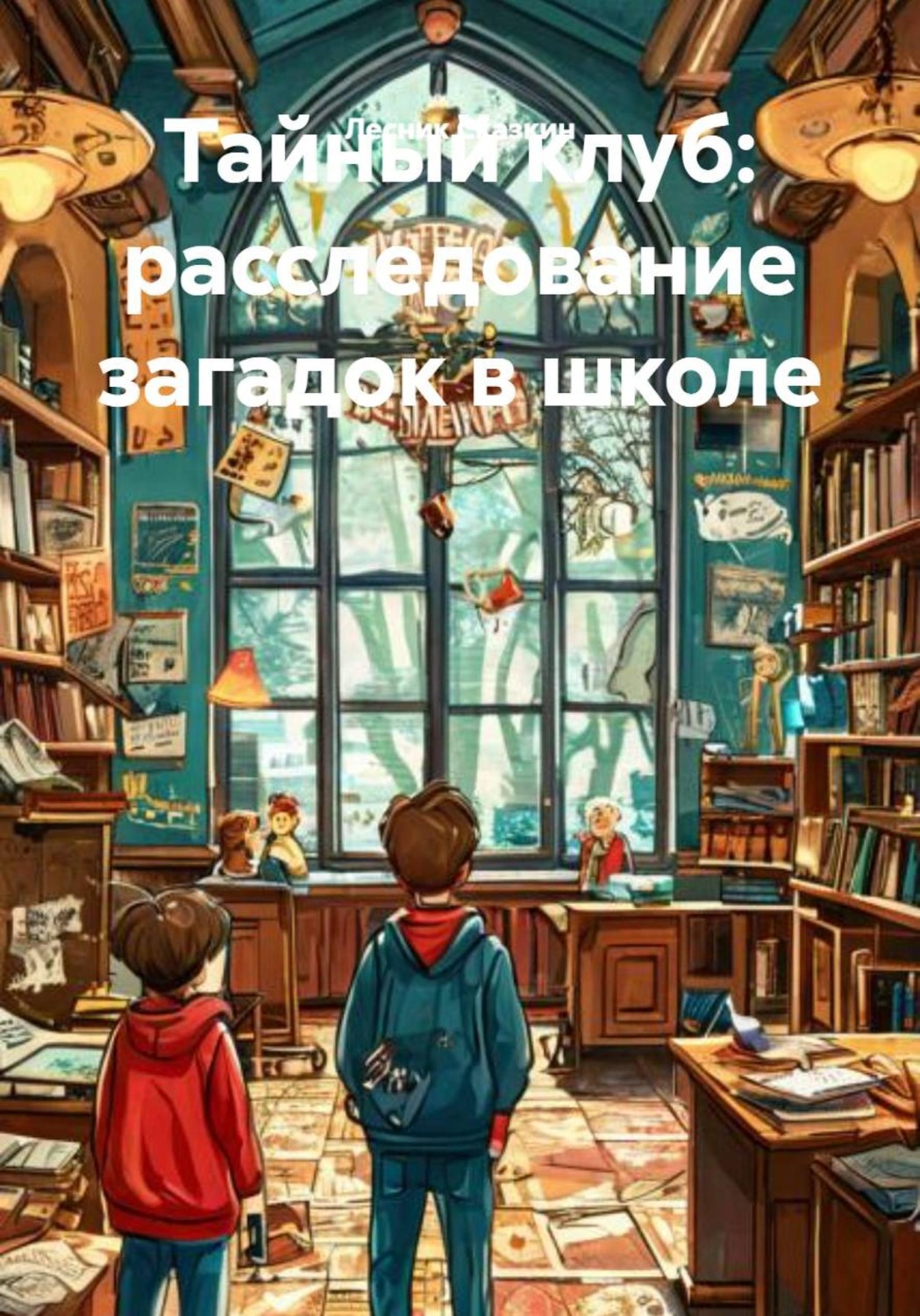 Обложка книги «Тайный клуб: расследование загадок в школе»