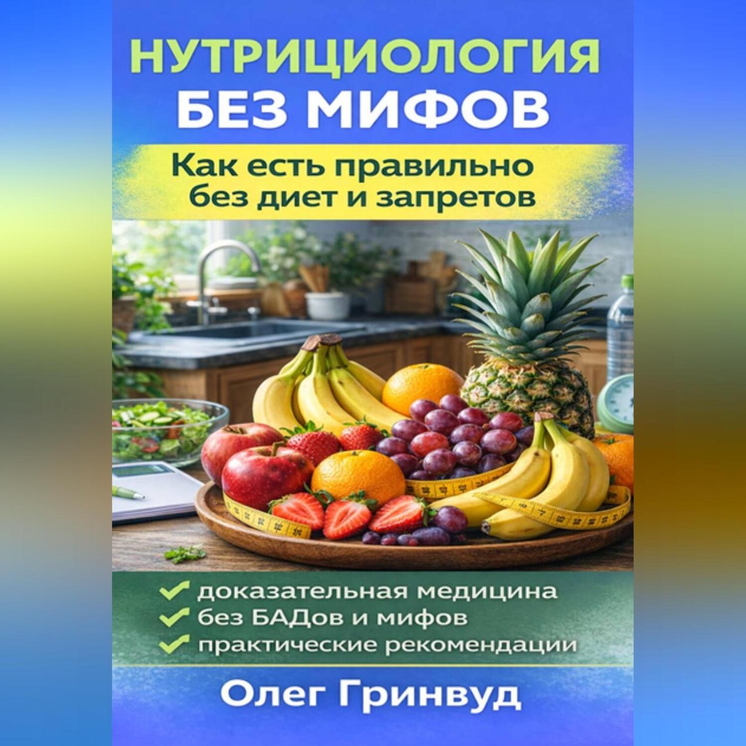 Обложка книги «Нутрициология без мифов»